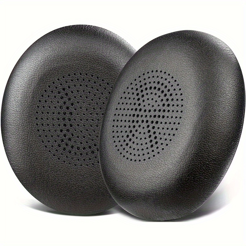 Image of Replacement Earpads For Jabra Evolve2 65 (65ms 65uc Usb)/evolve2 40 (40uc 40ms Usb)/elite 45h On-ear Wireless Headset, Ear Pads Cushions With Protein Pu Leather