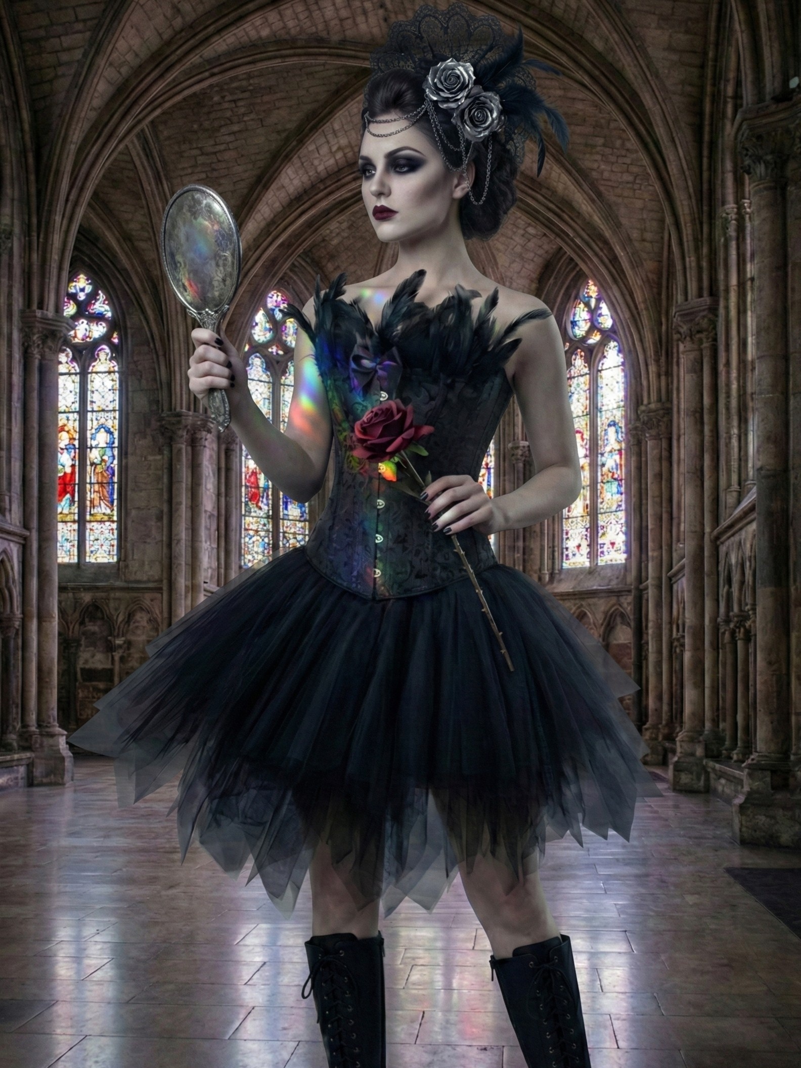 corset and tutu dress dark gothic style jacquard fitted skirt set Silver Sequin Slip Dress Creamy Blue Cheese Dip Color:BLACK/WHITE %0D%0A%0D%0A%26nbsp%3B%0D%0A%0D%0A%26nbsp%3B%0D%0A*%26nbsp%3BOrder%20one%20size%20up%20for%20a%20relaxed%20fit Black tulle