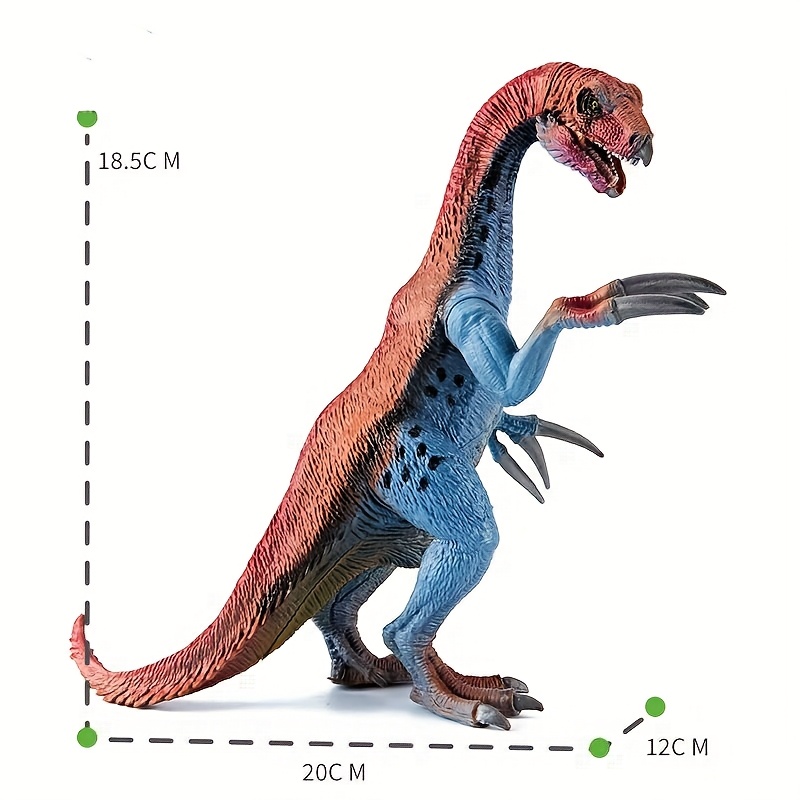 Image of 1pc Of Dinosaur Model Simulation Animal Ornament Sickle Dragon Toy Abs Plastic Material Boy Birthday Gift Appeared Prehistoric "" Sickle Dragon! Treasure Is Coming, But Has Enormous Claws