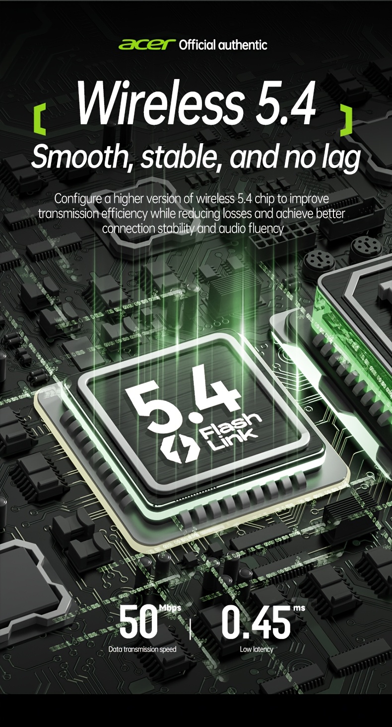 Exclusive Acer True Wireless Earphones with Microphone, TWS Headphones, Touch Volume, Wireless Sports Earhooks, LED Display Charging Case, Half Open Back, HD Talk, Compatible with Mobile Phones, Rechargeable Battery, Type-C Charging, Suitable for Adults 24 Acer True Wireless Earphones with Microphone, TWS Headphones, Touch Volume, Wireless Sports Earhooks, LED Display Charging Case, Half Open Back, HD Talk, Compatible with Mobile Phones, Rechargeable Battery, Type-C Charging, Suitable for Adults