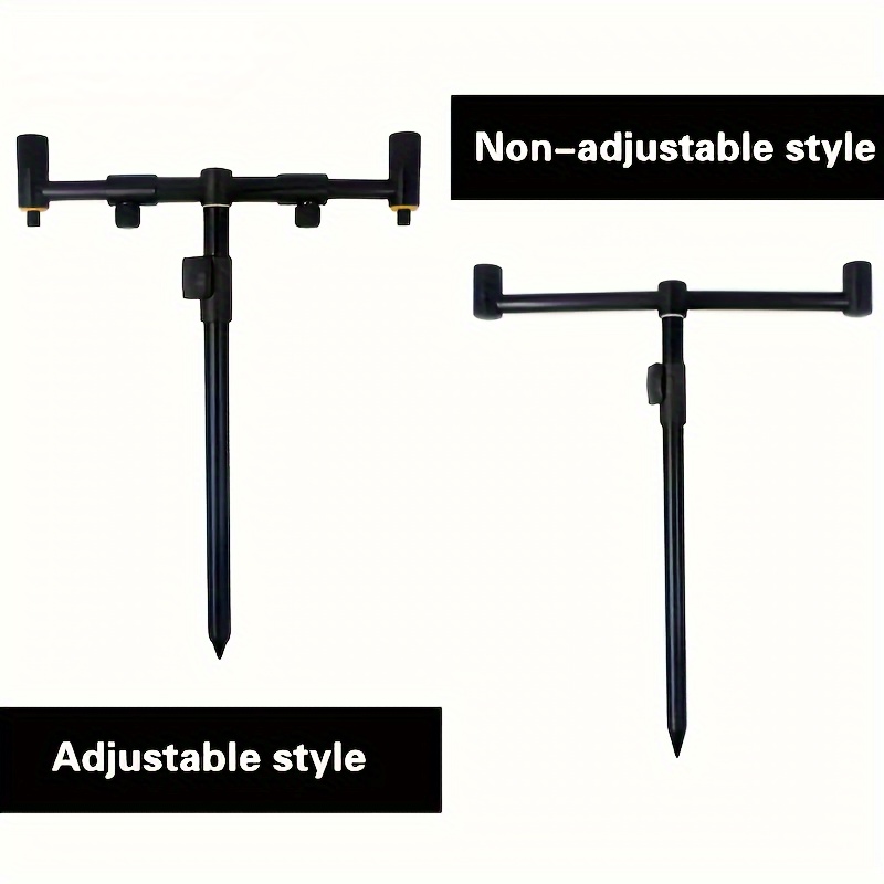 

Folding Fishing Rod Holder, Aluminum Alloy, Adjustable And Non-adjustable Ground Inserted Fishing Pole Bracket