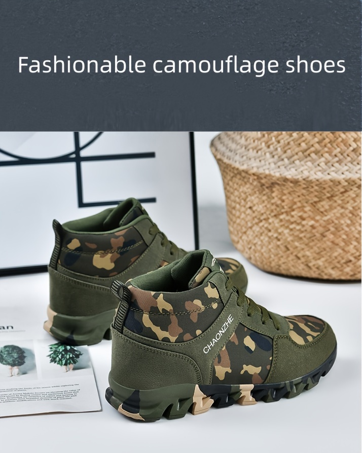 Women's Camo Print Casual Sneakers Lace Non slip Platform - Temu