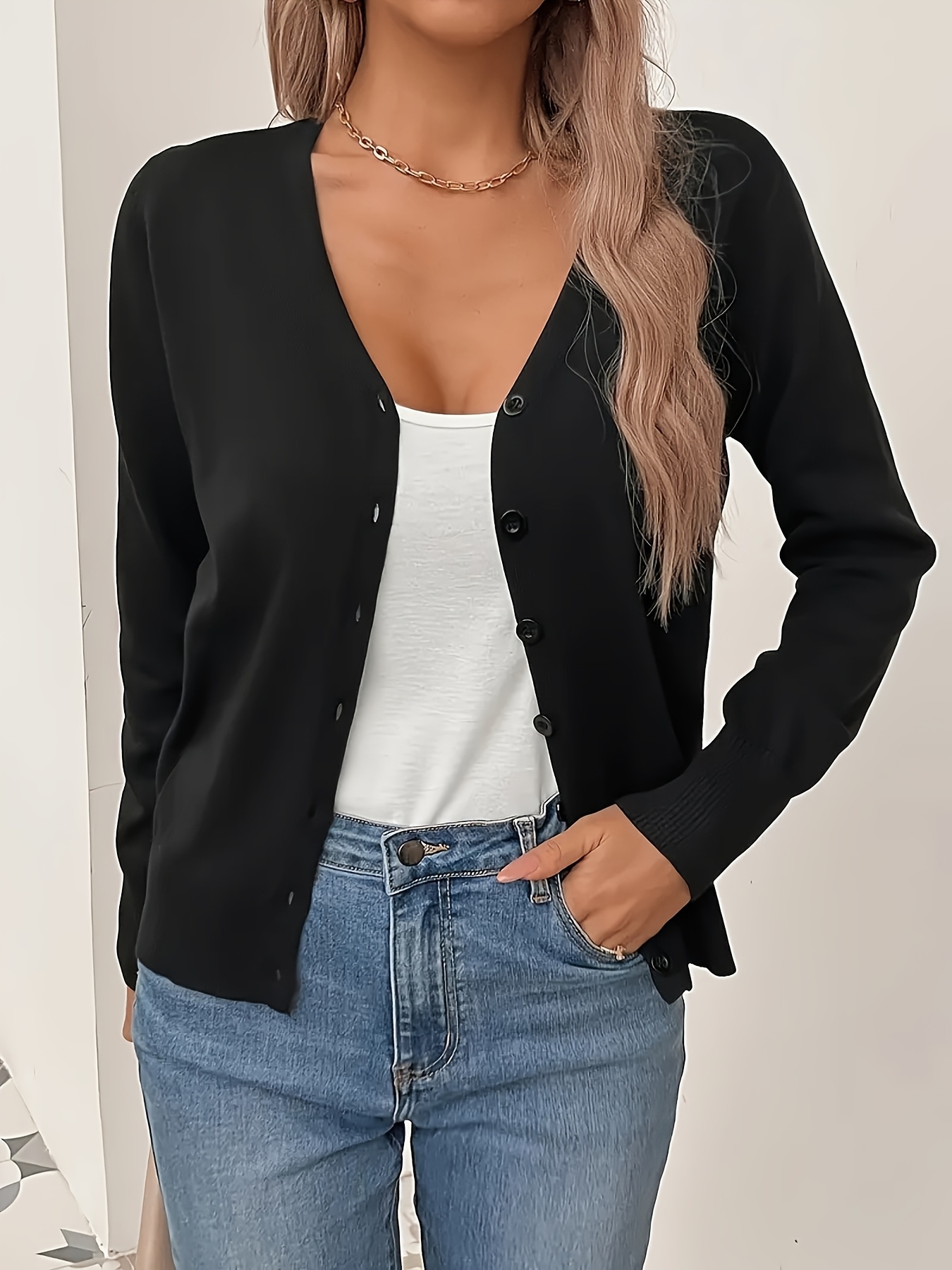   minimalist cardigan