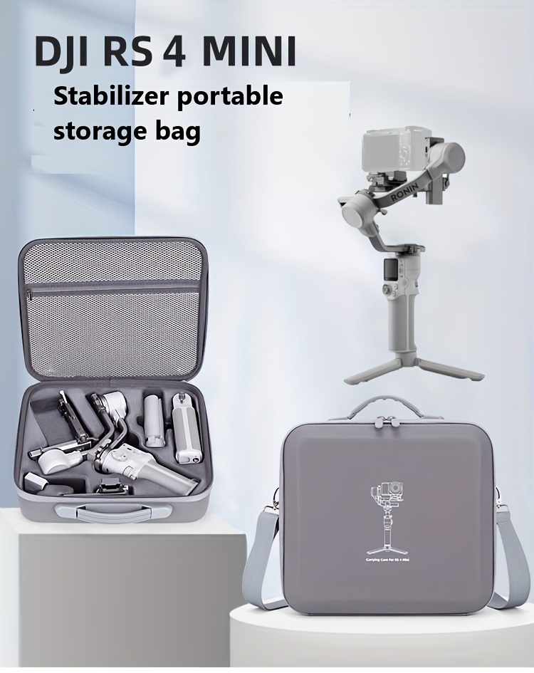 suitable for   4 mini set storage bag shadow handheld gimbal carrying case rs4mini protective accessories single shoulder bag Product details 0