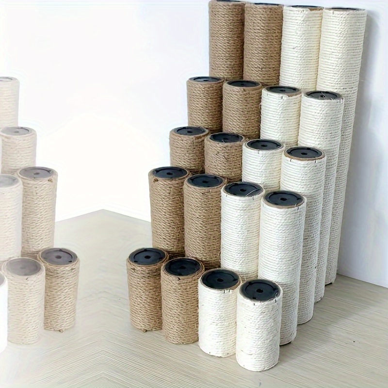 

Cat Scratching Post, Diy Sisal Rope Cat Scratching Rod Toy For Indoor Cats, Pet Furniture Accessories