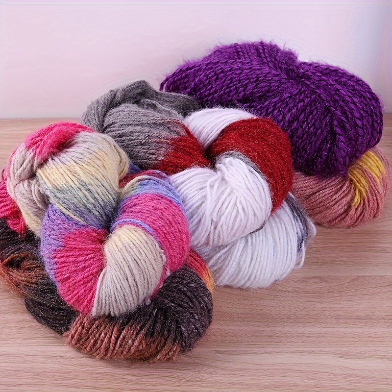 

150g Multicolor For Caterpillar Squirrel Yarn - Soft, For Hand Knitting Hats, Sweaters, Shawls & Gloves