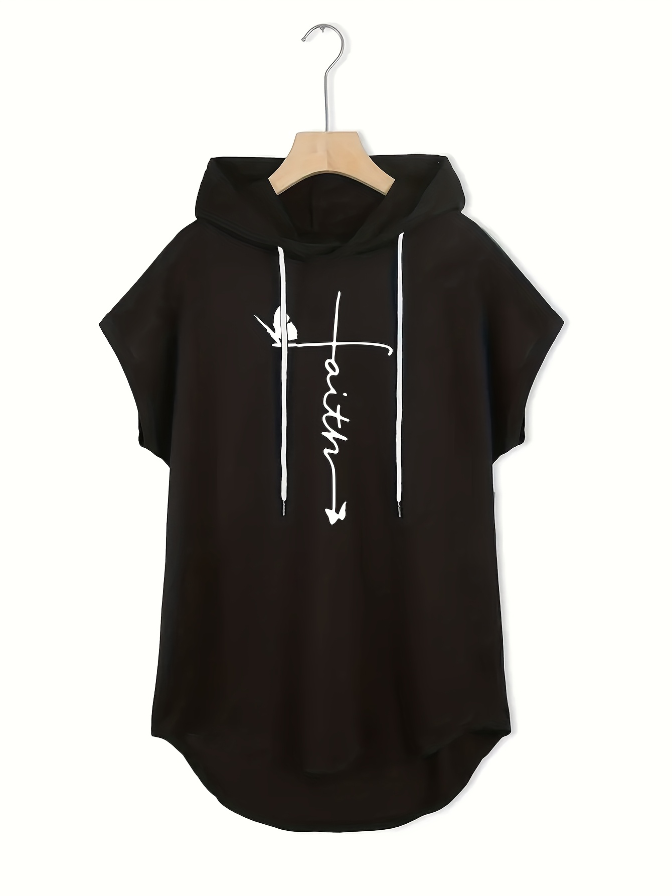 hooded tshirt sold on Temu United States