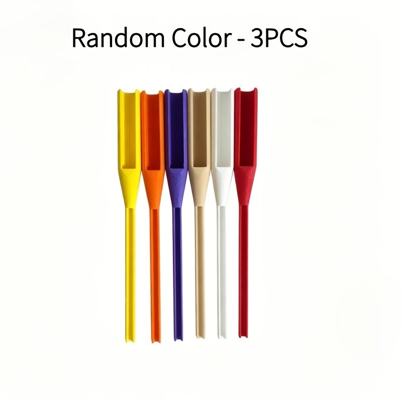 TEMU 3pcs Knotting Tools, Suitable For Bracelets, Bead Stringing, Craft Macrame Tools, Ideal For Weaving, Beading, Bracelet Making, Jewelry, And