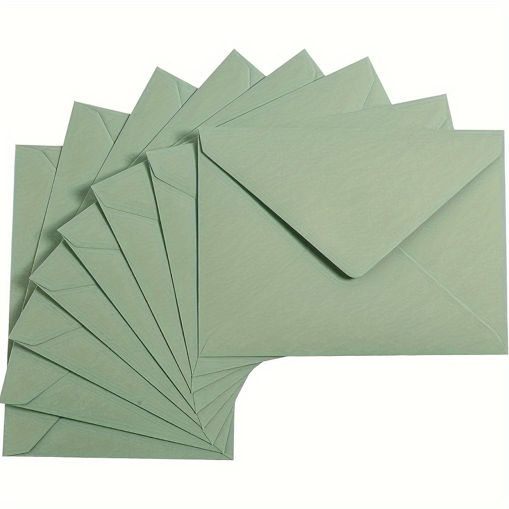 

Saint A7 Envelopes, 25/50/100pcs Self-sealing Envelopes, 5..24in, Suitable For 5 X 7 Wedding Invitations, Greeting Cards, Birthdays