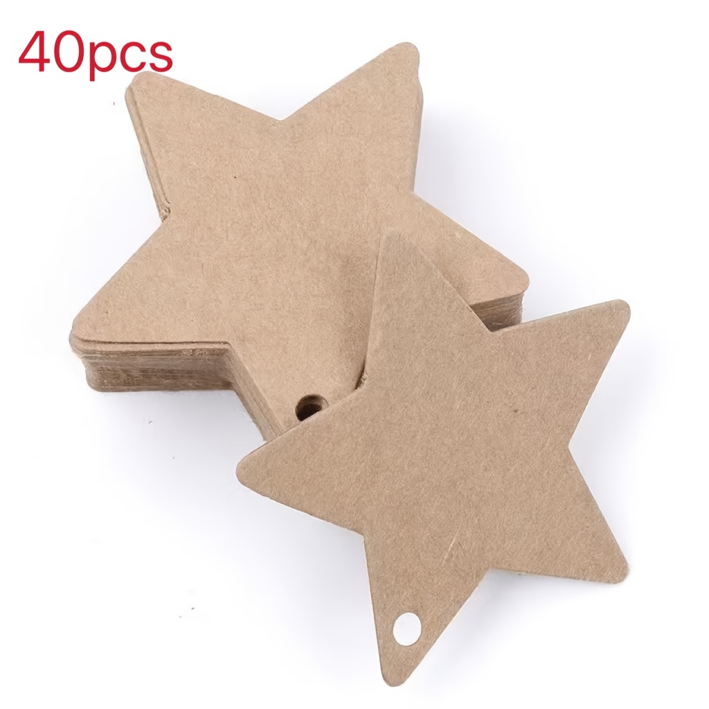 TEMU 40 étiquettes d' pour Noël, mariage et fêtes – Étiquettes suspendues à branches, pour cartes cadeaux, décorations, arrangements de fête,