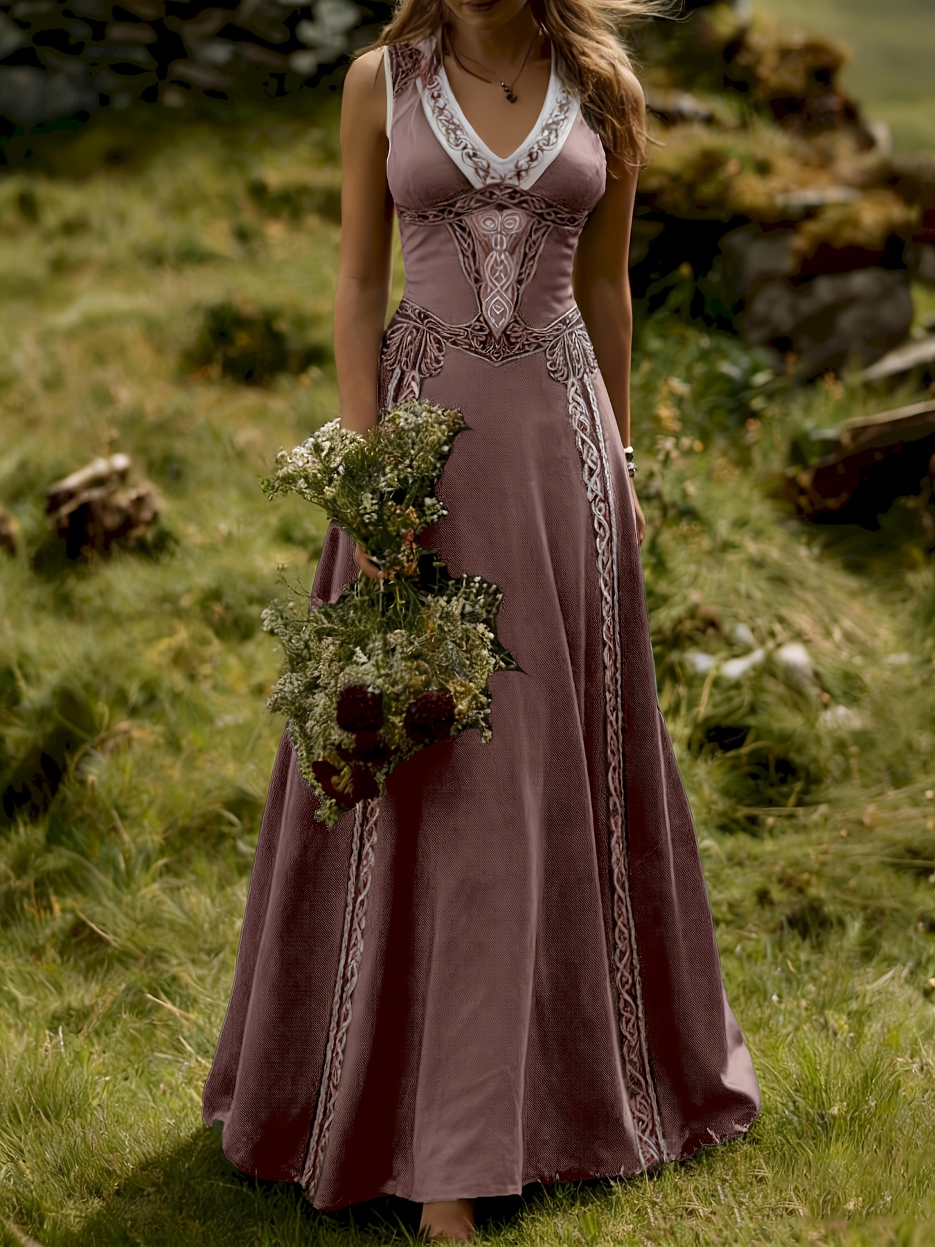 womens boho dress sold on Temu United States
