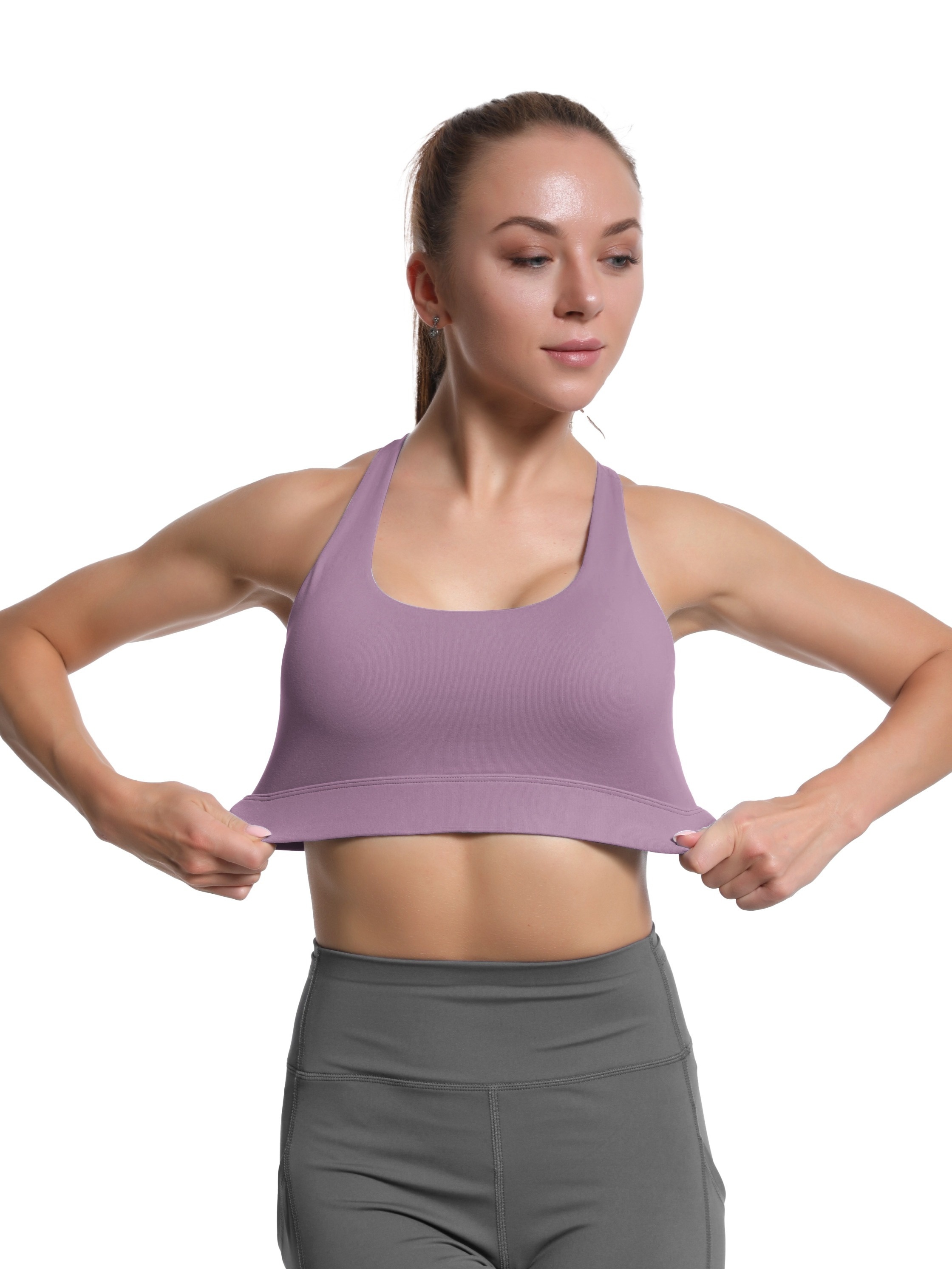 Women Padded Sports Bra Top Vest Ladies Gym Fitness Yoga Underwear Tank Crop Top
