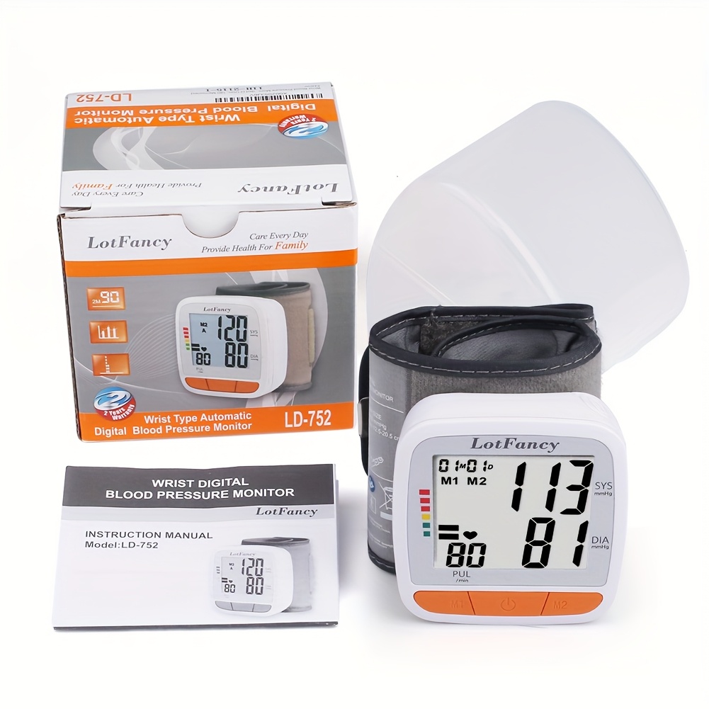   digital wrist   with   detection adjustable cuff 5 3 8 5 machine   battery powered portable design for   travel health accessory   device   durable construction without battery Product details 4