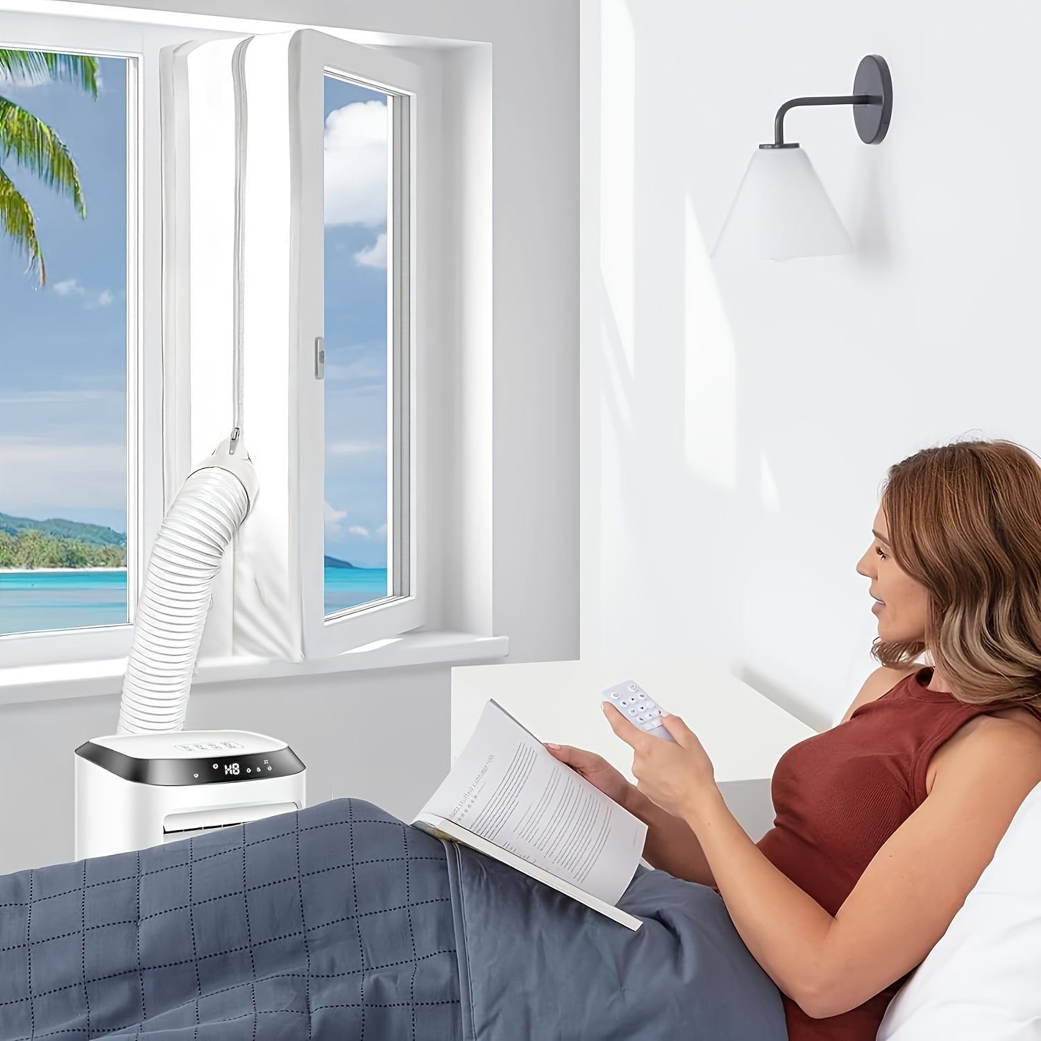 portable ac child proof window air conditioner