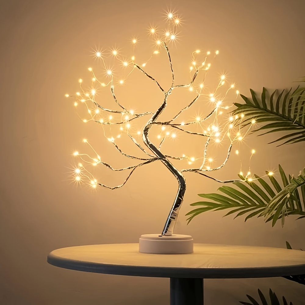 

Tabletop Lights, Diy Led Artificial Tree Lamp, Battery/usb Operated Night Light For Room Decor, Home Decor, Bedroom, Wedding