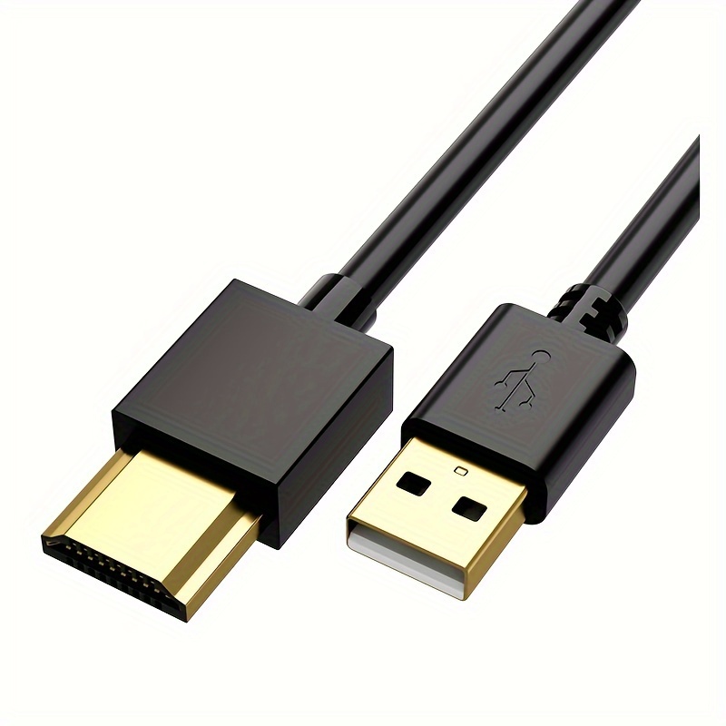 

Usb To Adapter Cable: Compatible With , Ios, Windows, And More - High Definition Video Output