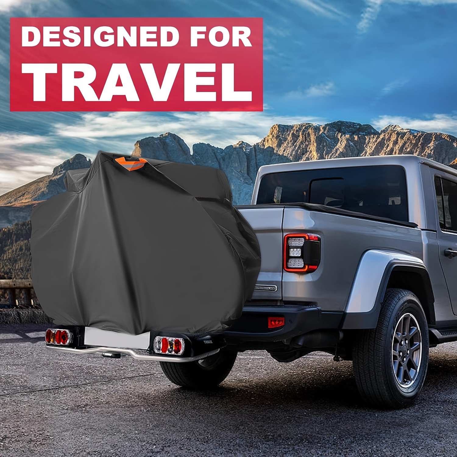 waterproof heavy duty bike cover transport 600d non woven Temu