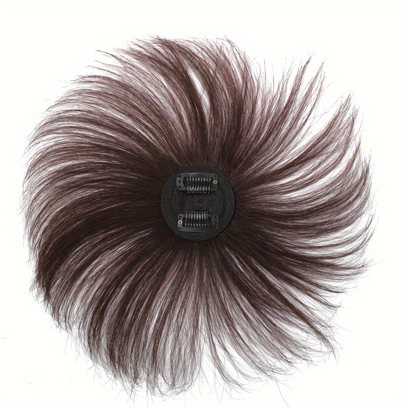 E-shop Topper aus 100 % Echthaar, leichte Haarteile, unsichtbare Haarverlängerungen für Damen, Clip-in Haarteil für Frauen mit schütterem Haar, 8 Zoll,
