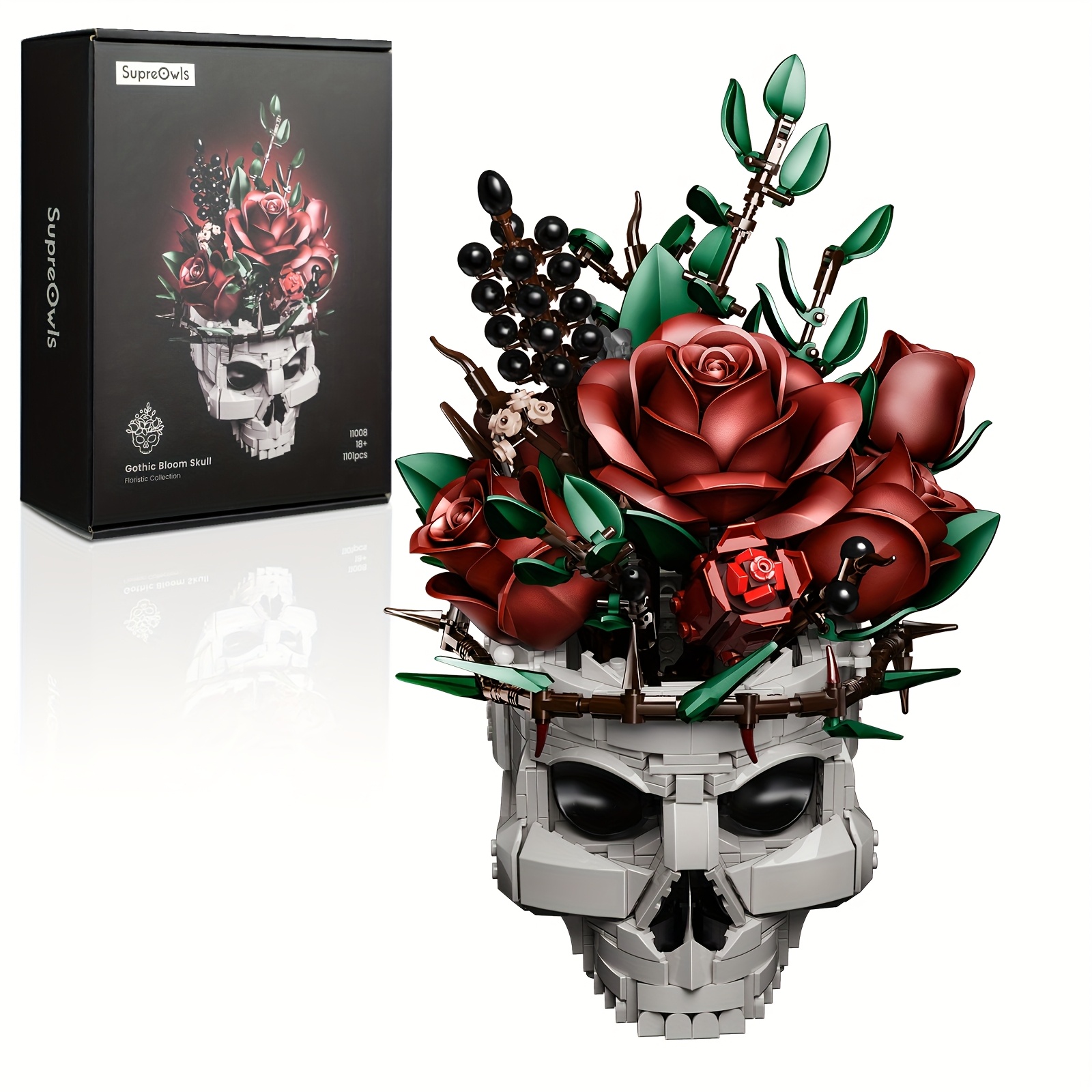 Natural World Skull And Roses Tote Bag : Natural World Skull \u0026 Roses T-Shirt : Clothing, Shoes