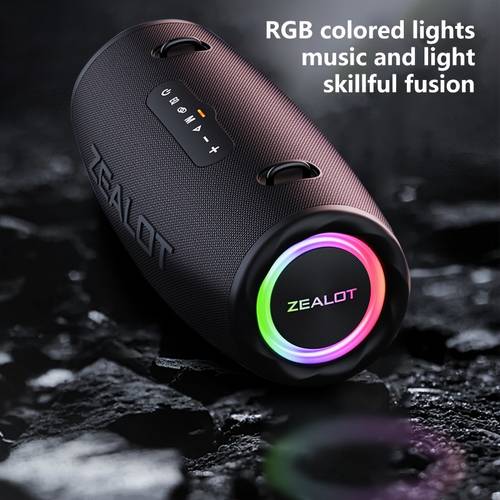 item picture 2024 new style wireless speaker with shoulder belt water hifi dual pairing long 24 hours playtime loud stereo charging cable connect with mobile phone tablet tv