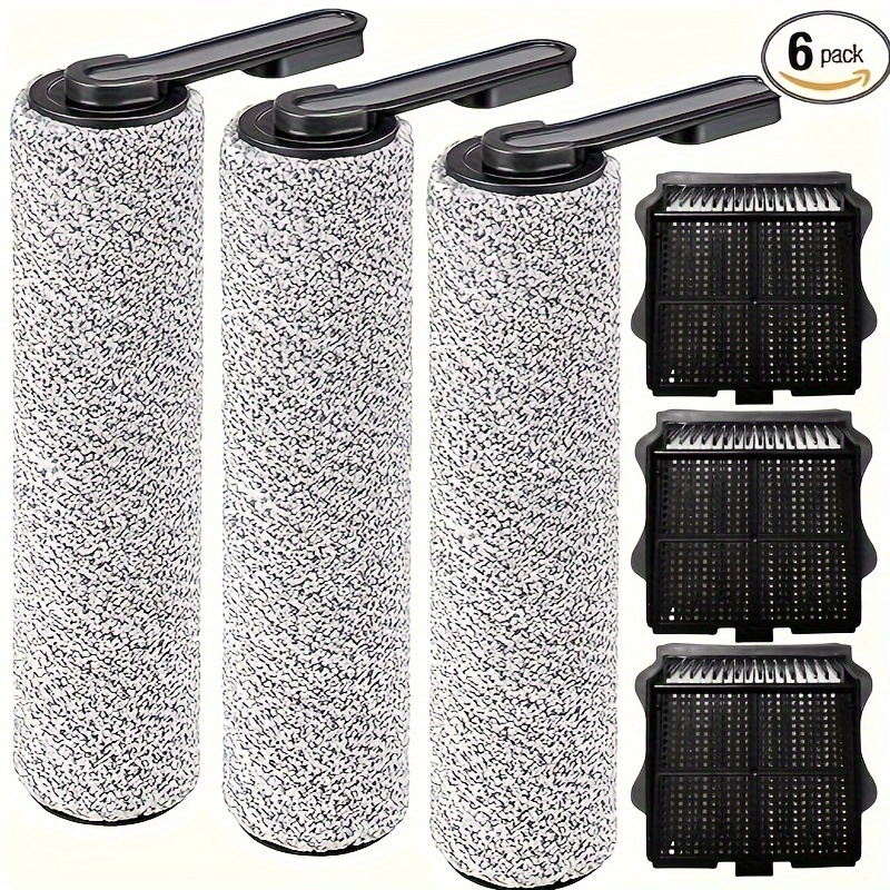 [Floor ONE S5] Replacement Brush Roller and HEPA Vacuum Filter for Tineco  Floor ONE S5 & S5 PRO 2 Cordless Wet Dry Vacuum Cleaner, Replacement Roll
