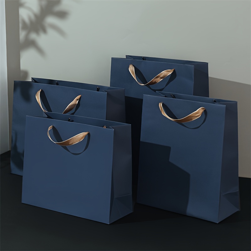 TEMU Elegant High-end Gift Bag Shopping Bag Clothing Packaging Bag Occasion Gift Bag 10pcs