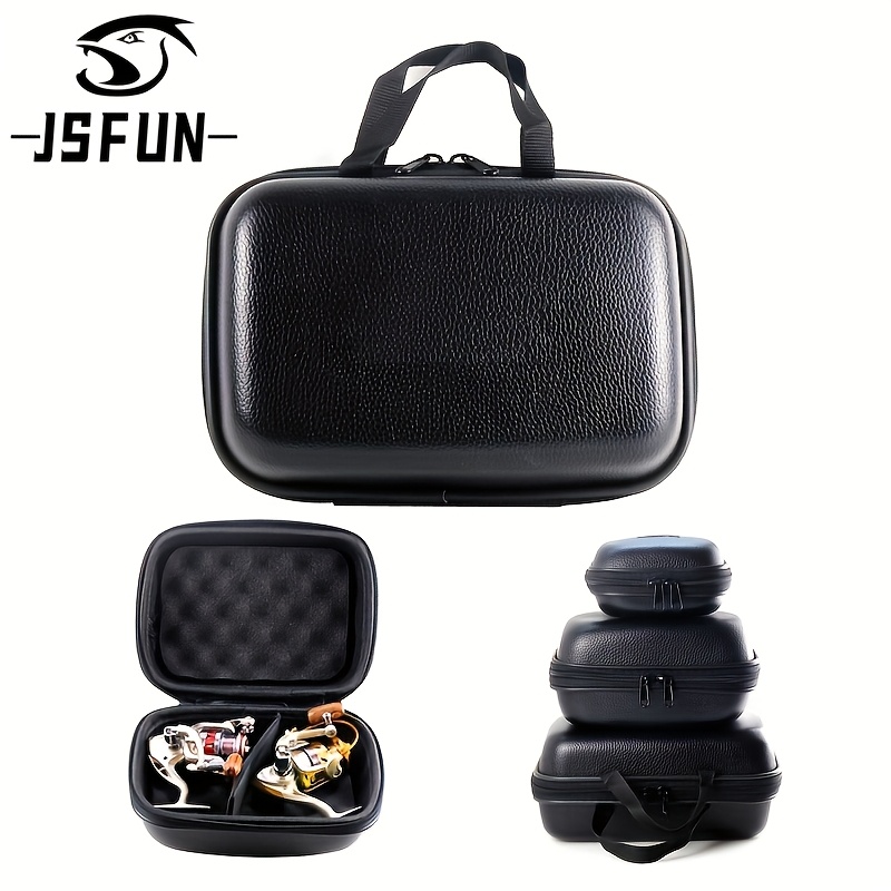 

1pc Waterproof Reel Storage Case - Your Fishing Gear With Shockproof Tackle Box