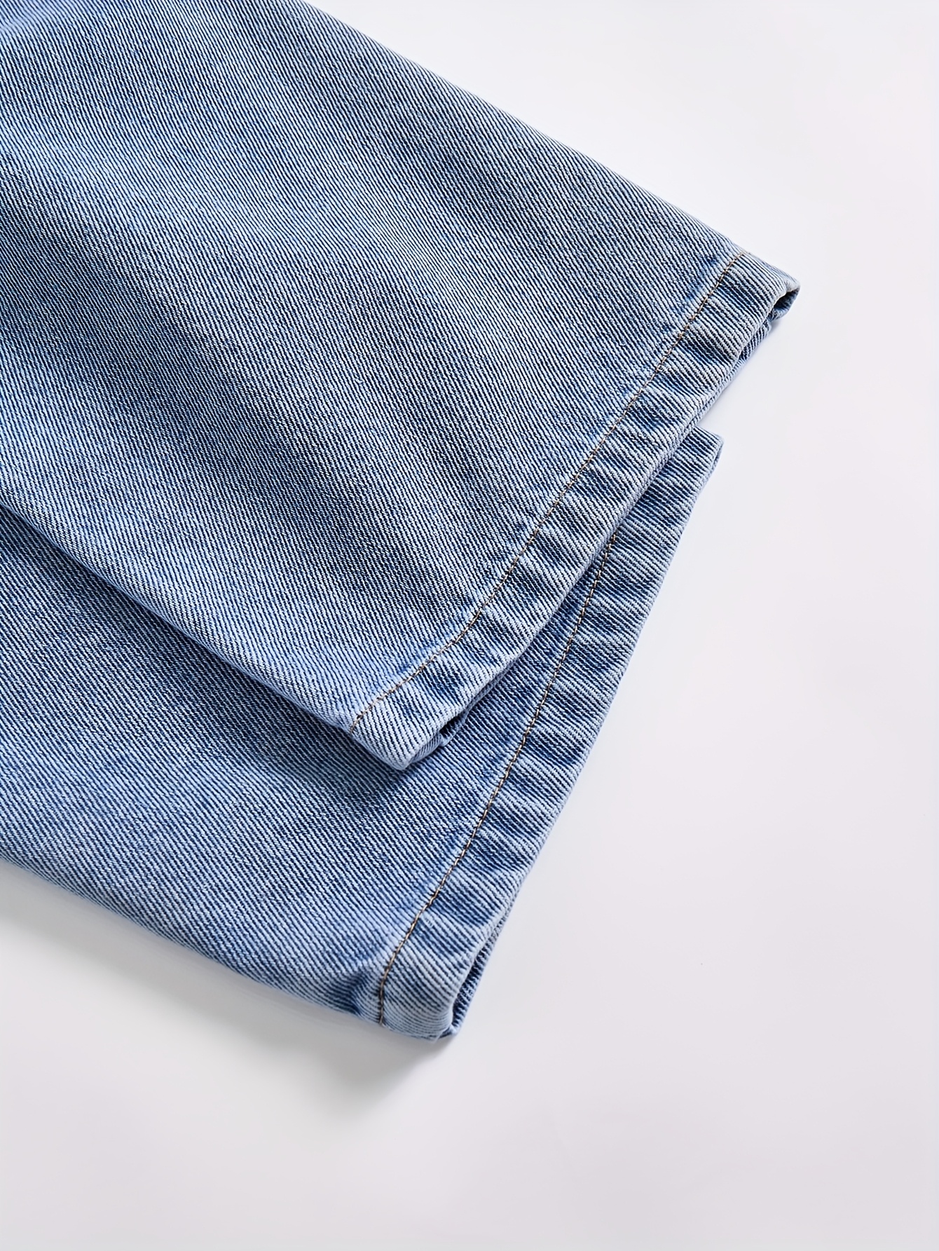 2 stuks Disney Stitch Hoodie + Faux Denim Set