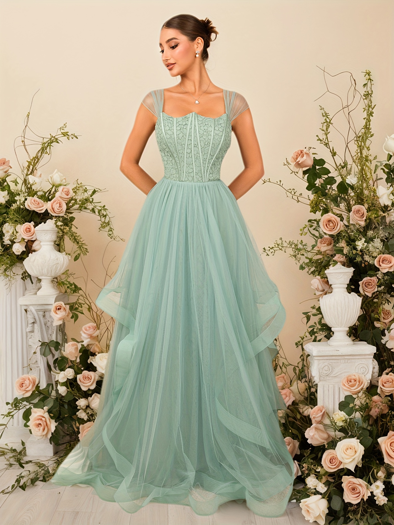 festive elegant glossy one shoulder sleeveless bridesmaid - Temu South  Africa