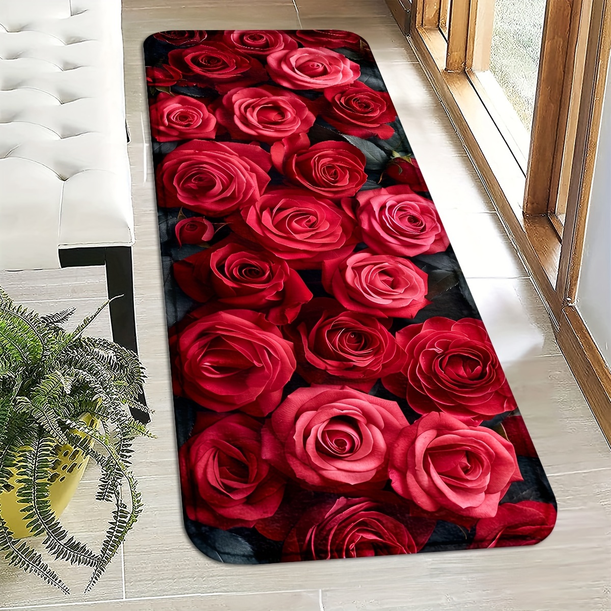 

Pattern Door Mat - Non-slip, Machine Washable Entrance Rug For Indoor/outdoor Use