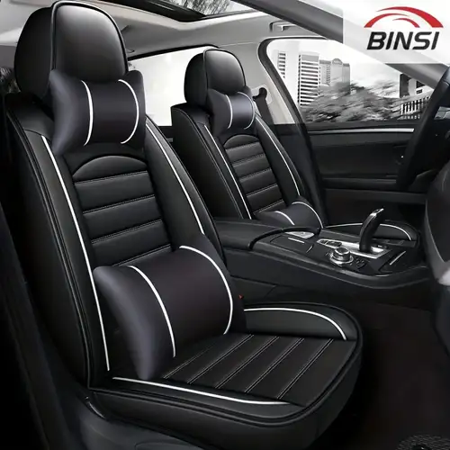 Upgrade Car's Comfort Semi surrounding Faux Leather Car Seat - Temu