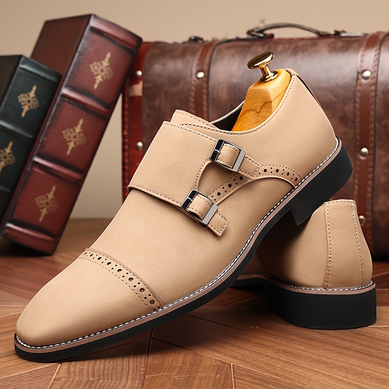 

Men' Luxury Business Fashionable Casual Shoes, Suitable For Business And Weddings, Comfortable, Non Slip And Wear-resistant , Universal For All 90372