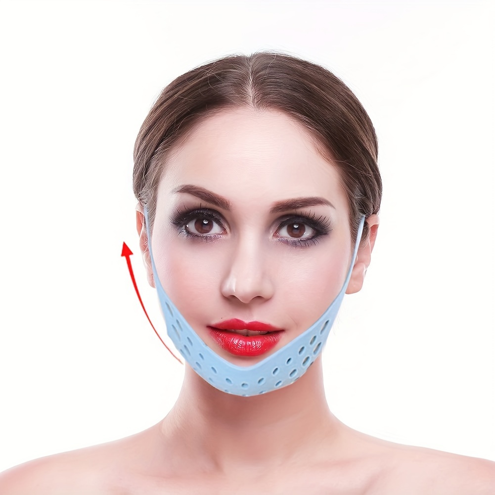 Face Lifting Belt Elastic V Face Bandage V Line Face Strap - Temu