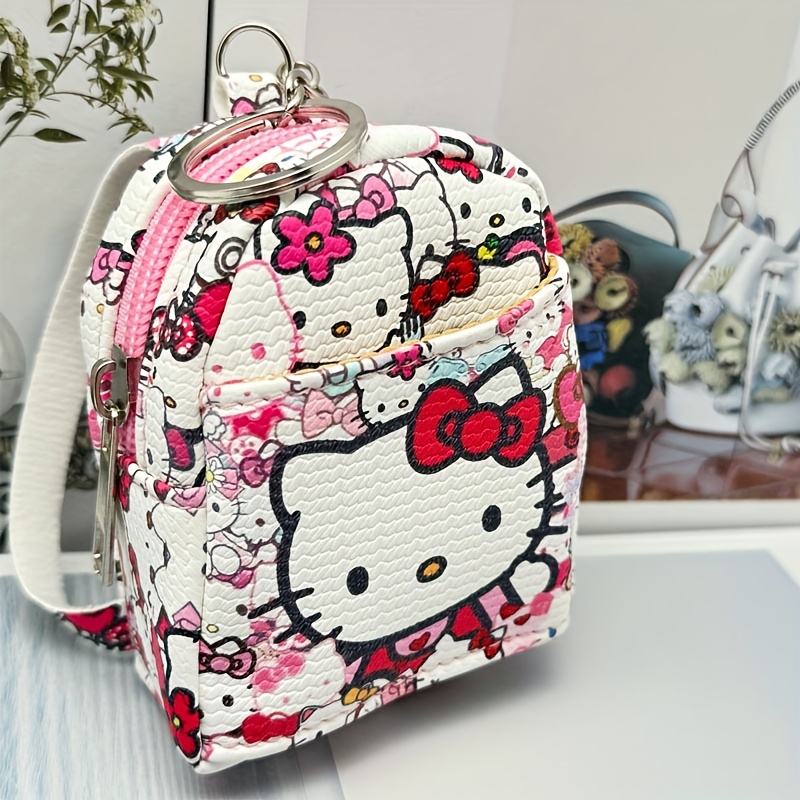 Image of 1pc Cartoon Cute Mini Book-style Coin Purse, Earphone Bag Mini Book-style Pendant Bag