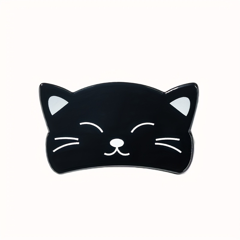 TEMU 1pc Cute Claw Hair Clip, Acrylic Minimalist Animal Design, Large Back Clip For Women, Middle Size, Single Individual Piece