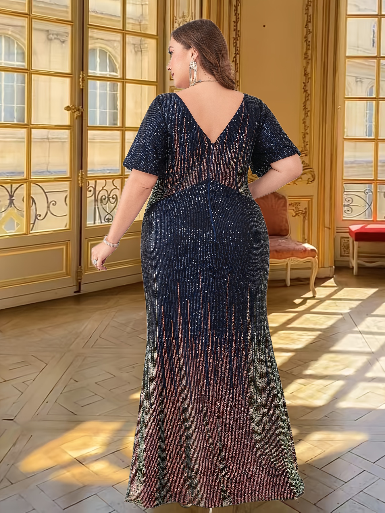 lavender mermaid dress Long Pageant Formal Dress Sparkly Strapless Lilac Mermaid Prom Dresses  ARD3073