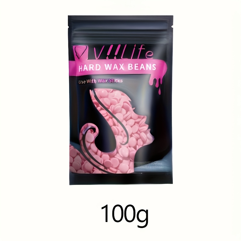 Image of 50g/100g Hair Removal Wax Beans - Long-lasting Smoothness For Body, Face, Brazilian & Legs - Kit - Suitable For