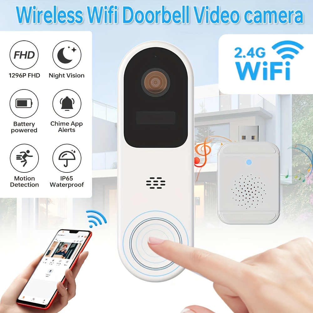 smart doorbell sold on Temu Australia