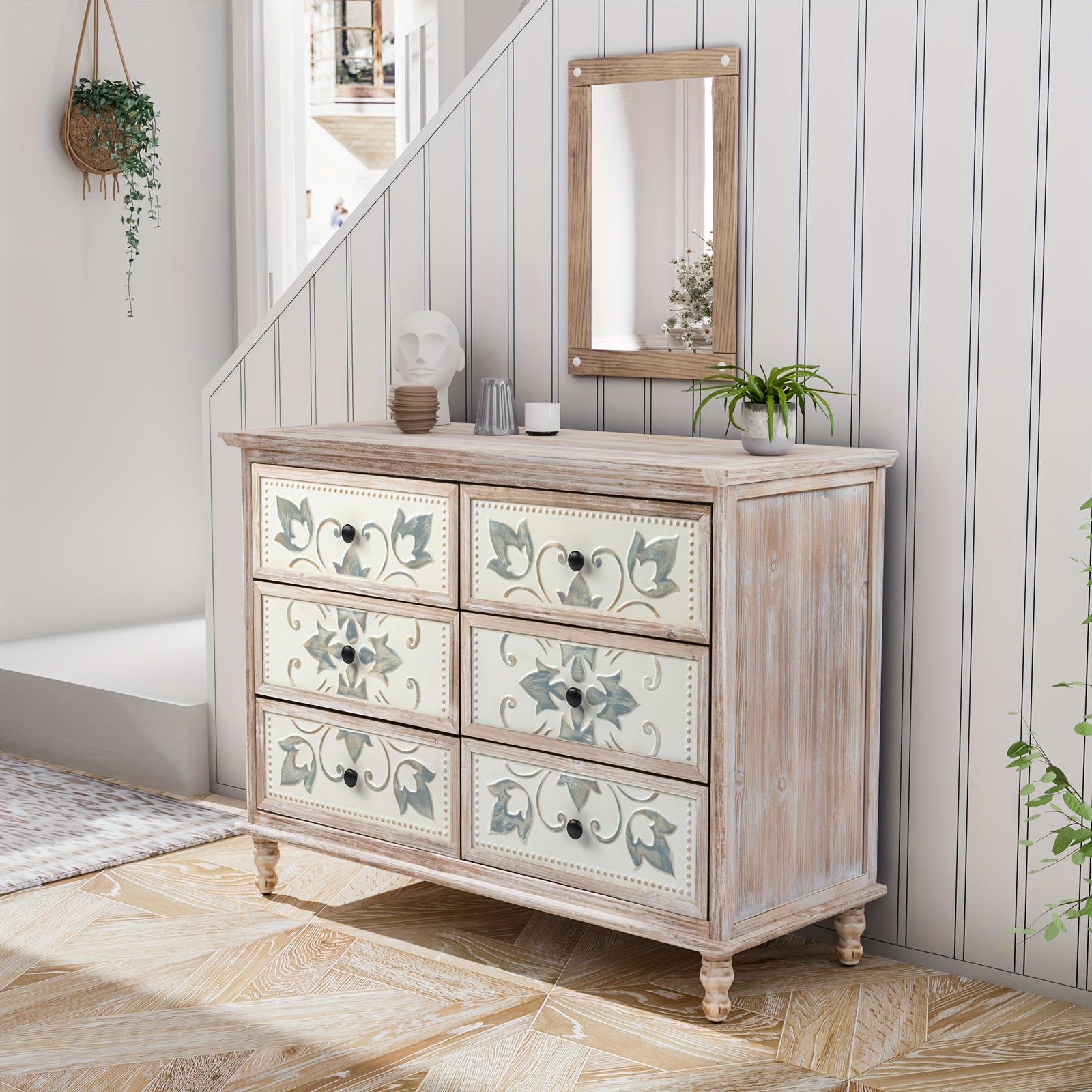 boho dresser sold on Temu United States