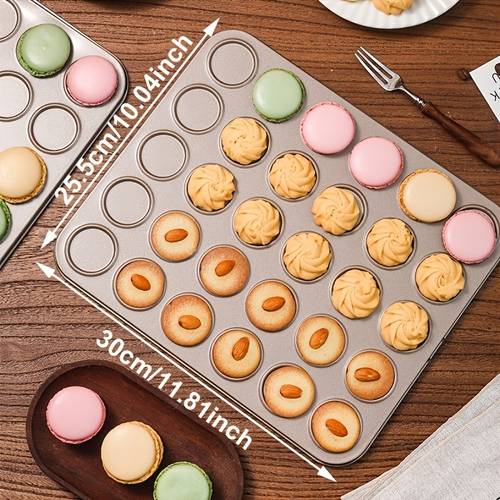 1pc 30 35 cookie non stick baking tray macaron mold thin crispy biscuits chocolate home baking oven chip non stick baking tray baking tool food grade coating easy demolding