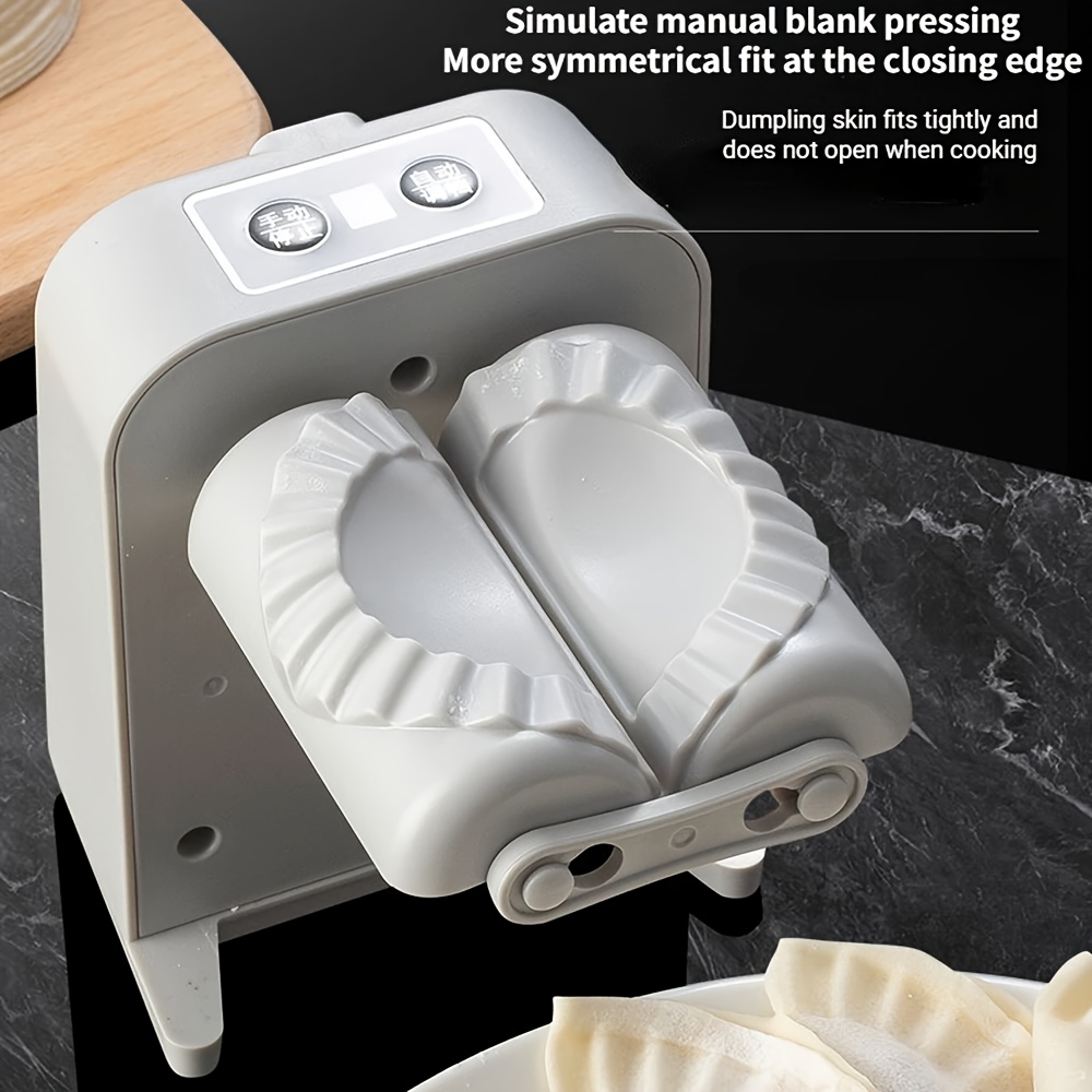 1set automatic electric dumpling maker machine with 2 gears washable dumpling mould pressing dumplings skin ravioli for rv kitchen Product details 4