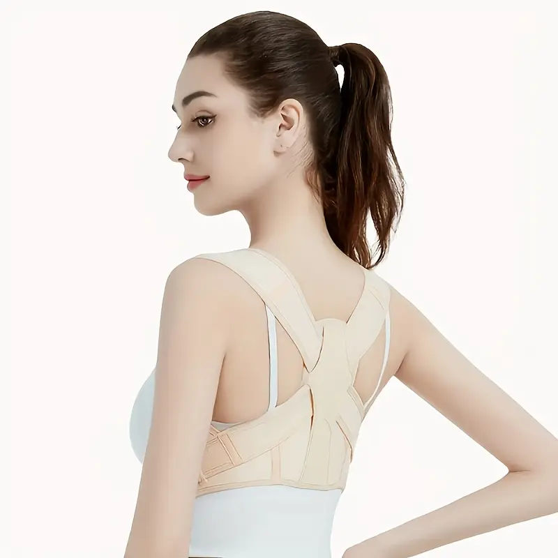 1Pc Adjustable Posture Correcting Back Brace Clavicle
