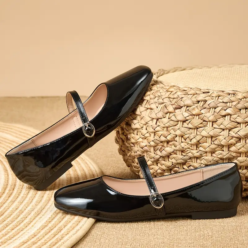 black flat shoes women slip work shoes ballet - Temu Oman black flat shoes women slip work shoes ballet - Temu Oman