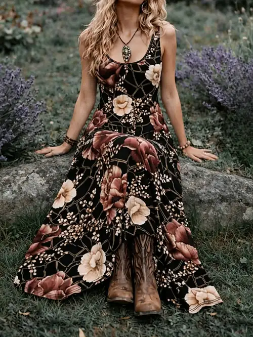 temu long dresses ladies maxi dresses sold on Temu United States