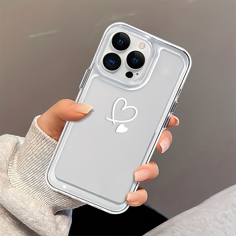 TEMU Custodia per telefono: Custodia -caduta con motivo a , adatta per serie Apple iPhone 16 15 14 13 12 11 XS XR X 8 7 Pro Max SE, regalo per le