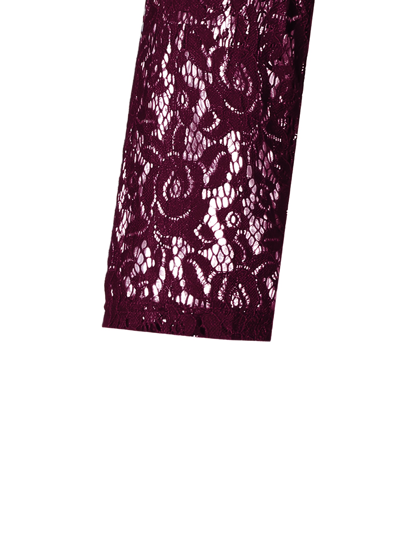 A-Line Dress with V Neck And Lace Sleeves for Women, Perfect for Weddings And Cocktail Parties