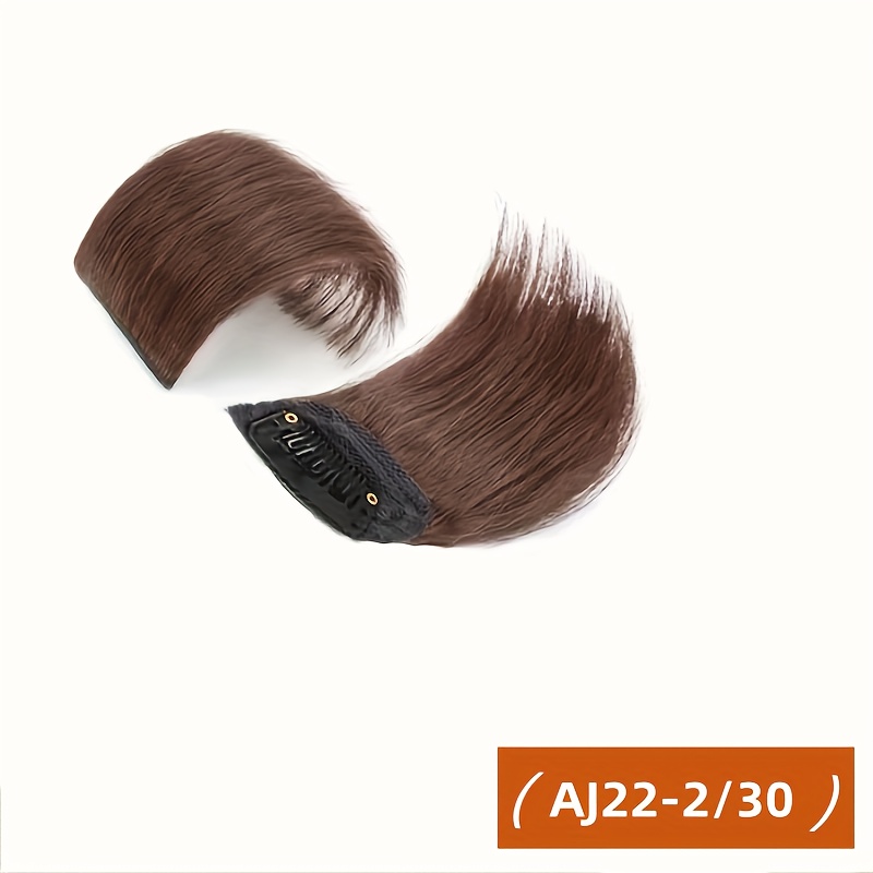 TEMU Postizo de un solo cabello con diseño para volumen invisible. Diseño con clip daños en el cabello, fácil de usar. Adecuado para varios estilos y