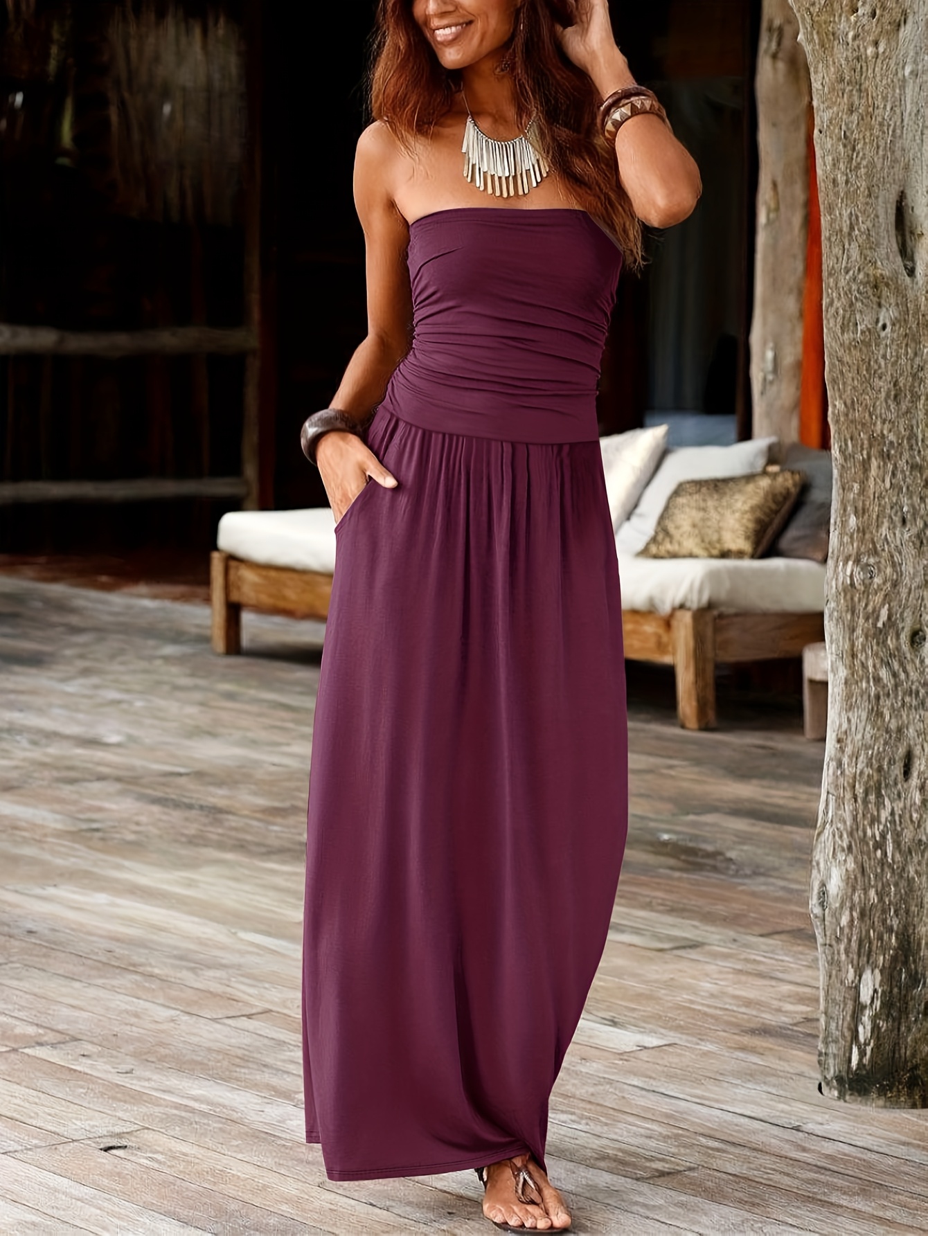open lace back dress SALE - SMALL ONLY