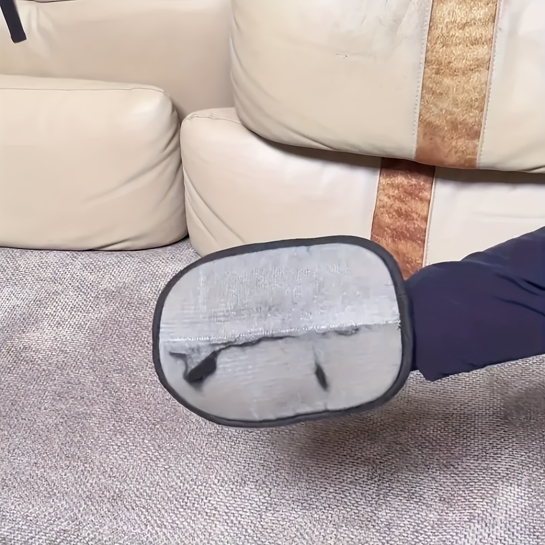 4 Brosses de Dépilation Ménagères, Outil de Dépilation de Poils d'Animaux, Gants de Dépilation à Électricité Statique, Réutilisables, Pratiques et Rapides, Adaptés à Divers Environnements