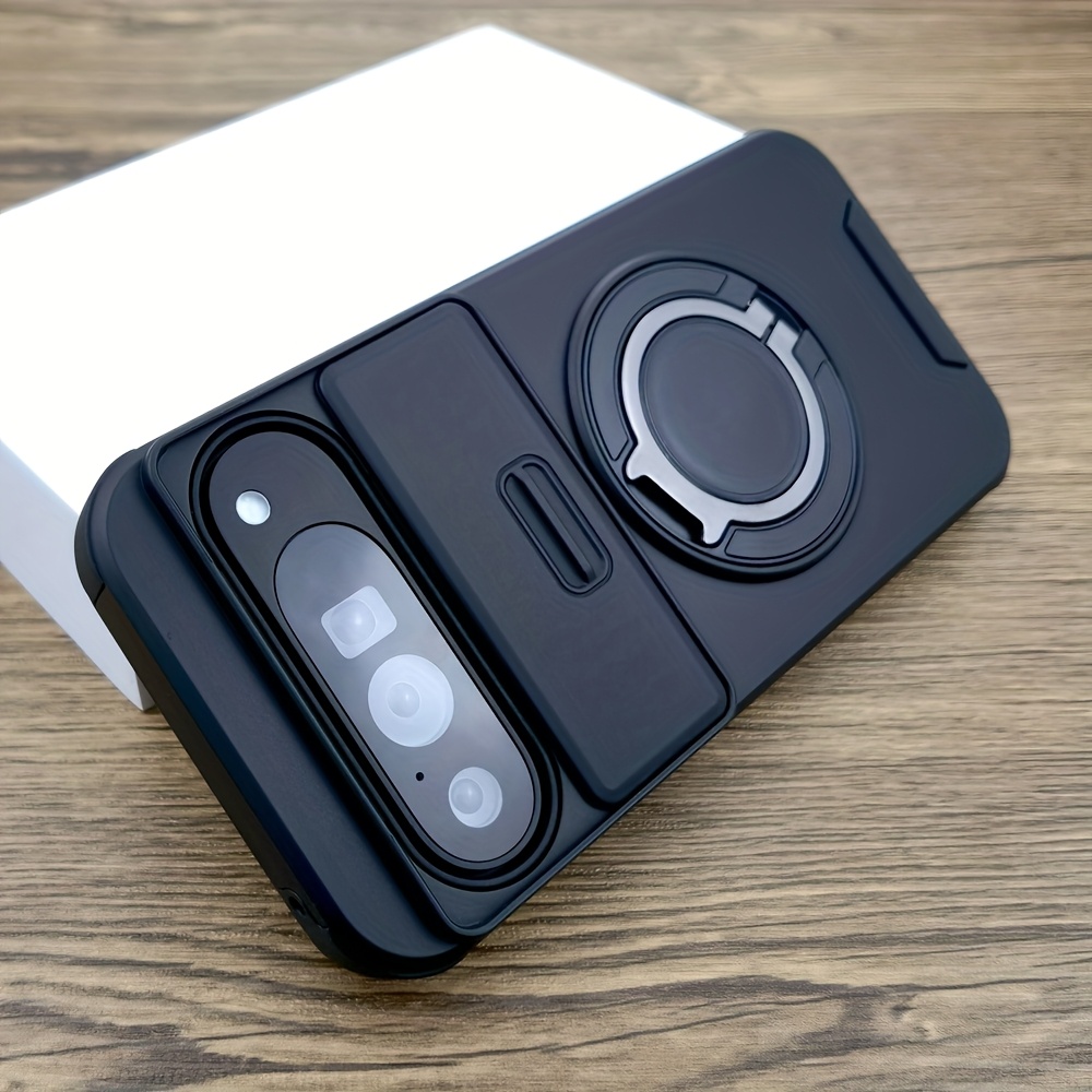 LeYi-coque de téléphone portable Anti-chute avec anneau de support, deux-en-un, armure de téléphones, housse de protection pour Google Pixel 7 6 pro